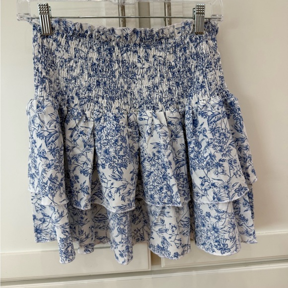 Floral Flowy Ruffle Skirt - Picture 7 of 7